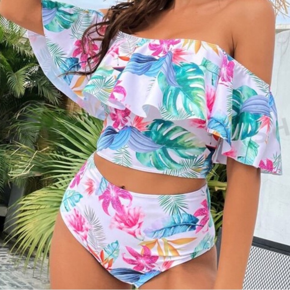 Floral/Tropical Swimsuit